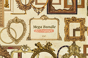 Mega Bundle Vintage Frames, an Object Graphic by The Ephemera Mercadito (Thumbnail 1 of 6)