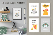 Funny birds collection, a Graphic by Murvin (Thumbnail 11 of 12)