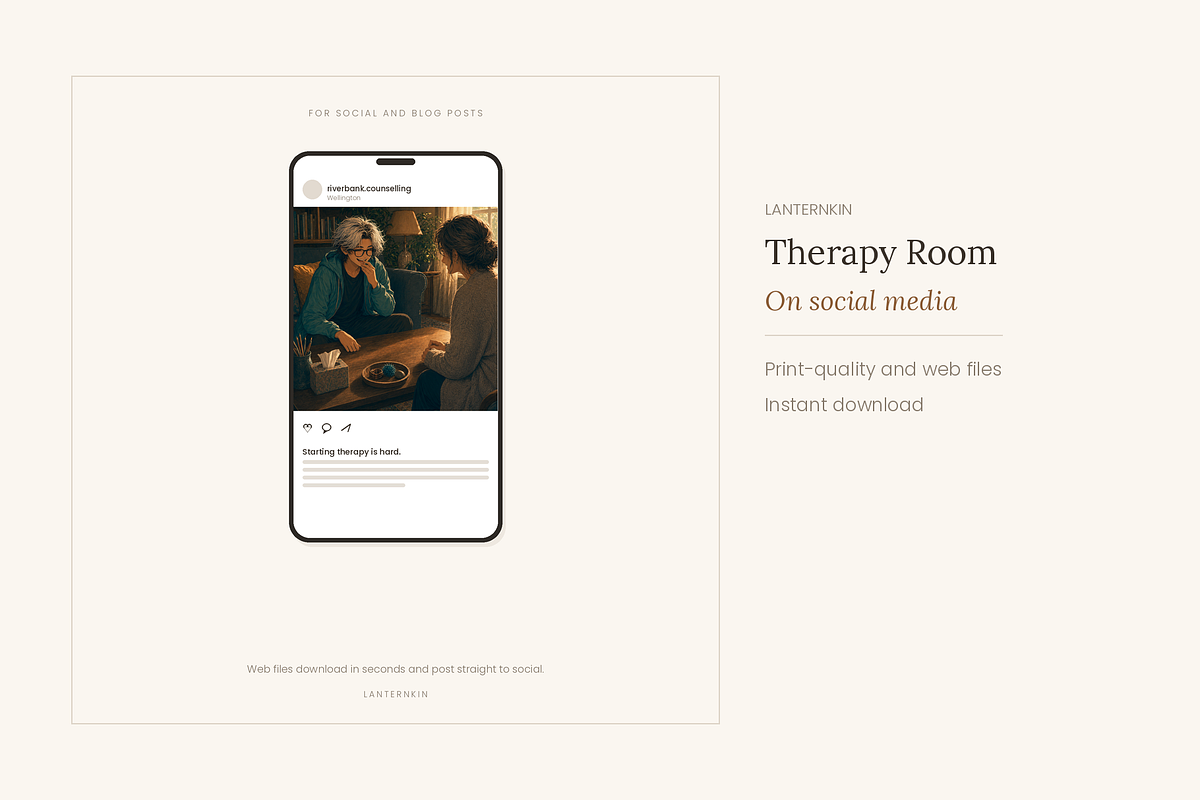 Therapy Session Illustrations, a Healthcare Illustration by LanternkinStudio (Photo 3 of 13)