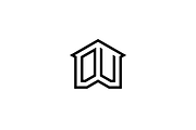 Minimalist Initials DV Real Estate, a Branding & Logo Template by Luxury Logos (Thumbnail 3 of 4)