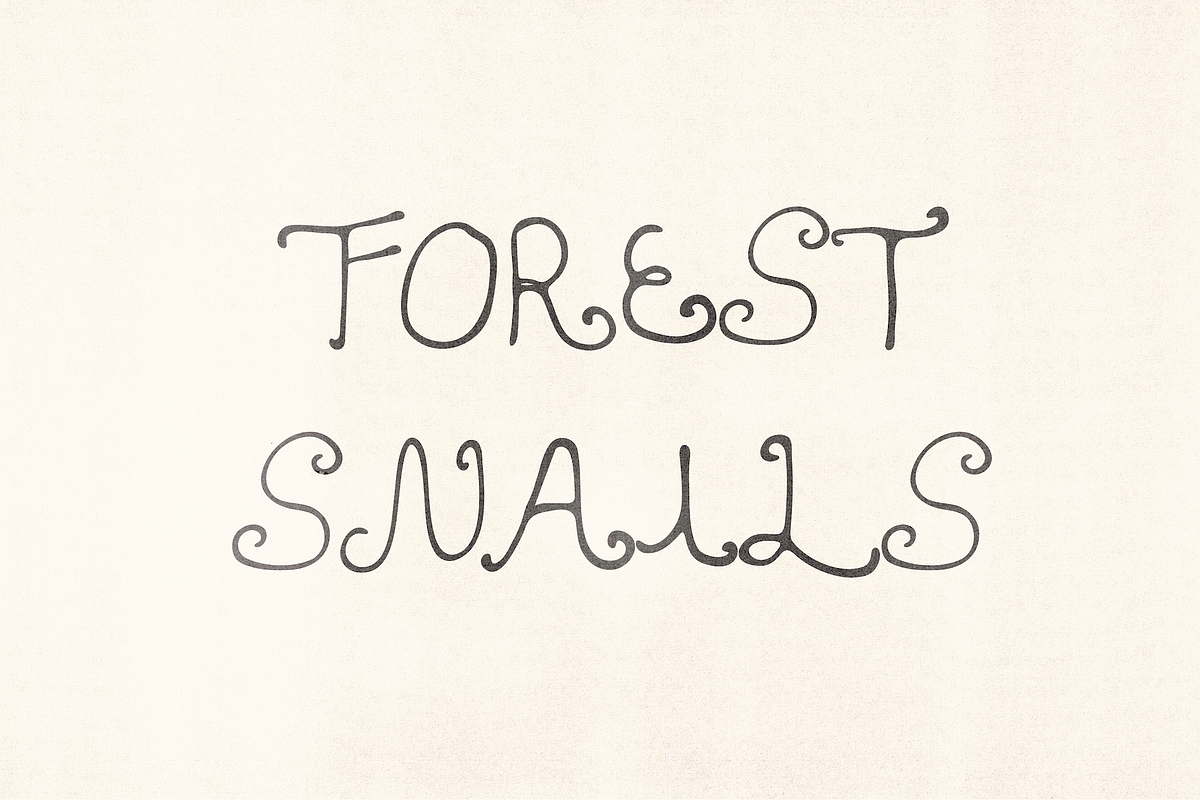 La Siren Hand Drawn Display Font, a Handwritten Font by Madeline ODonoghue Design (Photo 7 of 7)