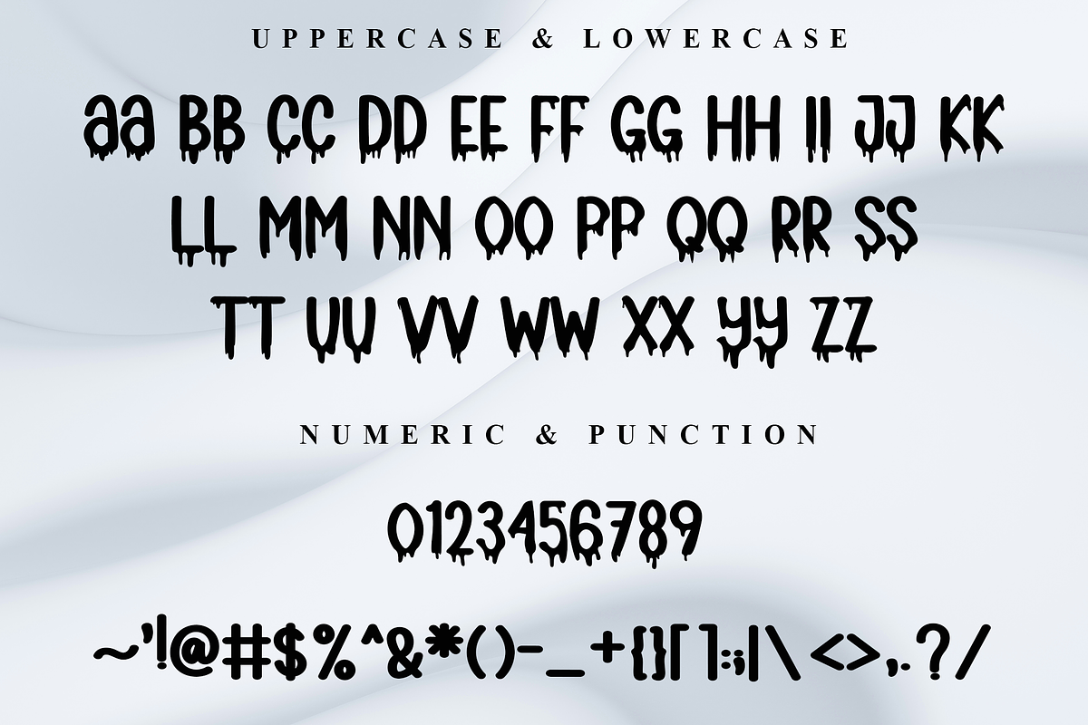 Blood Dripping, a Script Font by InermediaSTUDIO (Photo 6 of 8)