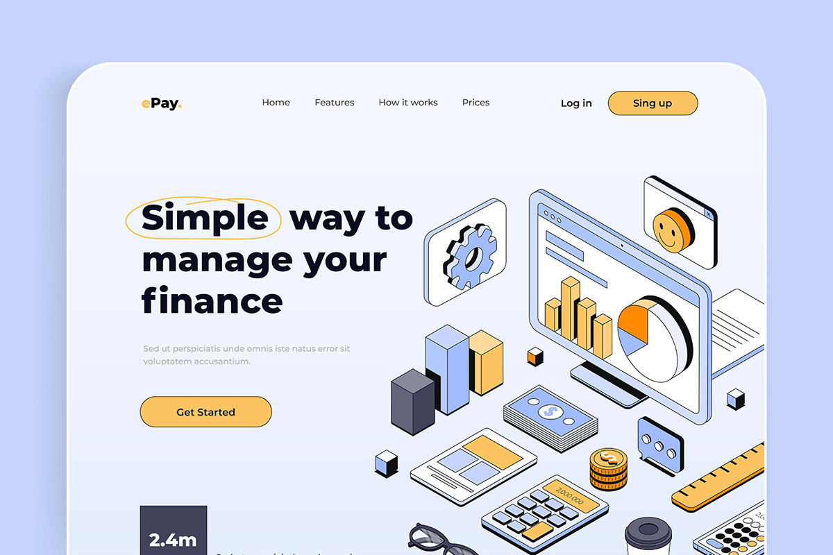 Collection of Landing page templates, a Templates & Theme by Creative Graphics (Photo 4 of 11)