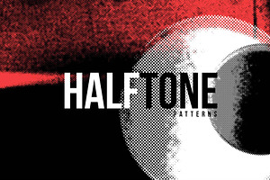 HALFTONE - 55 Distressed Overlays