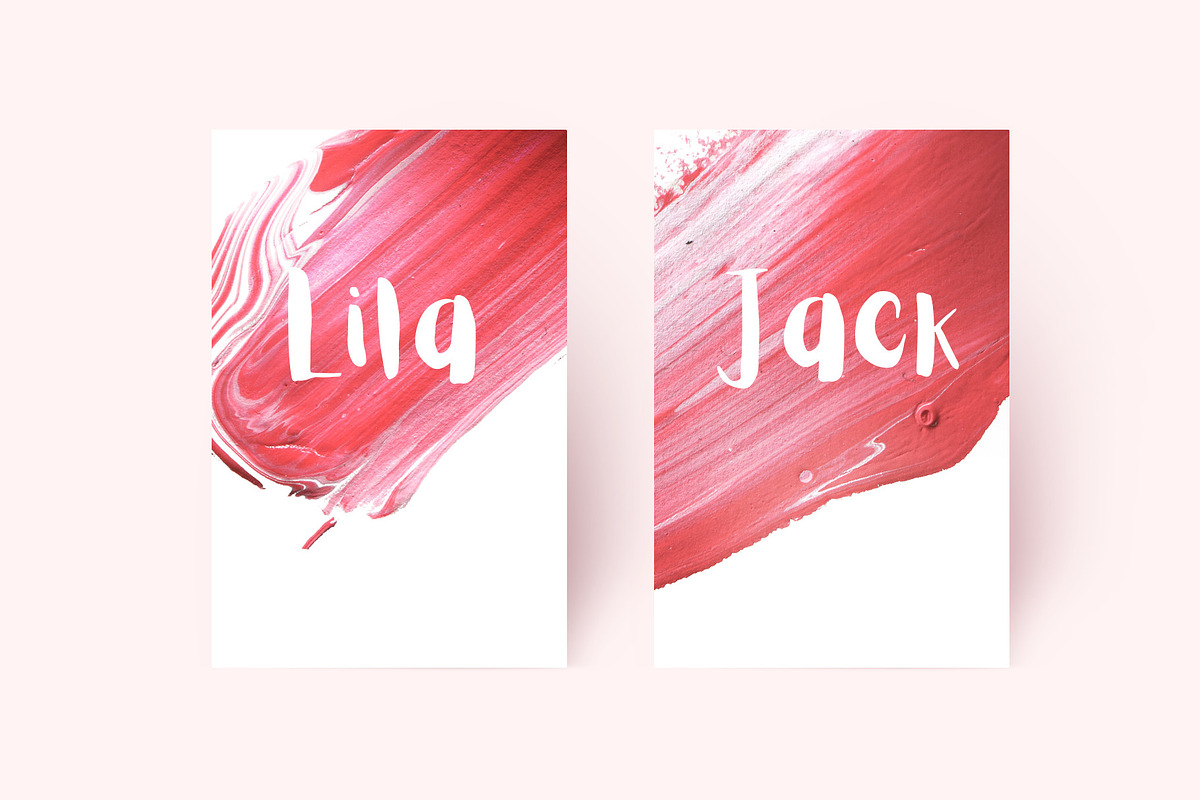 Aloja Extended Brush Font preview 8