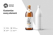 Euro Beer Bottle Mockup, a Household Mockup by Mockup Factory (Thumbnail 2 of 3)