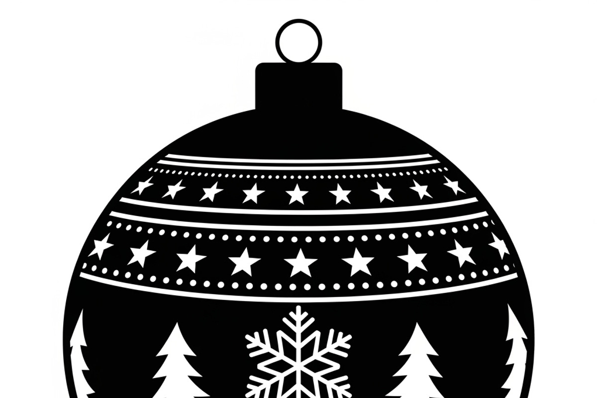 Western Xmas Ball Bundle, an Illustration by hafijul (Photo 4 of 21)