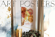 ASTROLOGY watercolor zodiac signs, a Decorative Illustration by Yuliya Derbisheva (Thumbnail 5 of 17)
