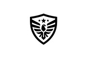 20 Minimalist Eagle Logo Bundle, a Branding & Logo Template by Vectorium Studio (Thumbnail 9 of 21)