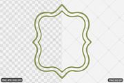 Coquette Frame Clipart Bundle, an Illustration by Actual Pixel (Thumbnail 20 of 26)