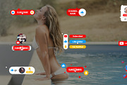 Liquid Youtube Buttons DaVinci, a Templates & Theme by FlashFXbox (Thumbnail 1 of 2)