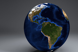 Earth Globe 10k, an Environmental 3D Model by Flash My Pixel