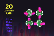 VOKR - Poker Chip Pack 3, a Templates & Theme by Weirdsgn Store (Thumbnail 3 of 5)