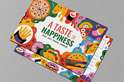 Modern Food Postcard Layout, a Card Template by MightyDesign (Thumbnail 3 of 6)