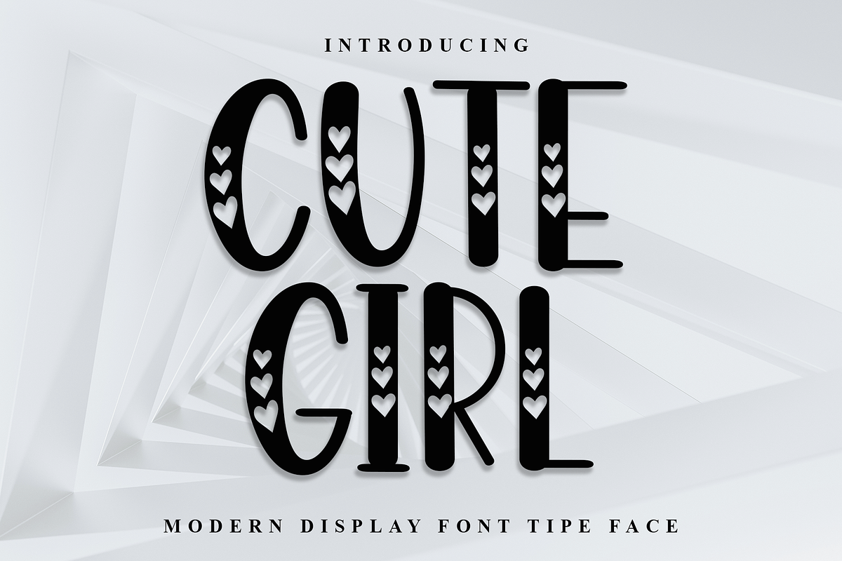 Cute Girl, a Script Font by FreshTypeINK (Photo 1 of 8)