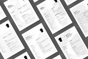 Minimal Creative Resume Pack by Srg, a Resume Template by Srg® (Thumbnail 1 of 11)