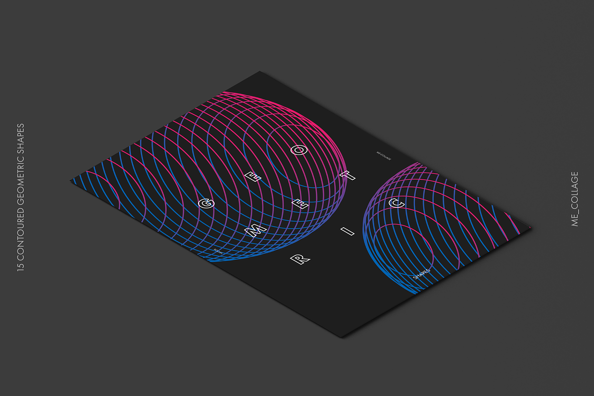 Contoured Vector Geometric Shapes, an Object Graphic by ME_COLLAGE (Photo 12 of 17)