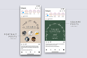 90+ Nutrition Coach Canva Templates, a Social Media Template by Glow Muse Studio (Thumbnail 5 of 9)