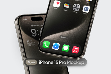 iPhone 15 Pro Mockups
