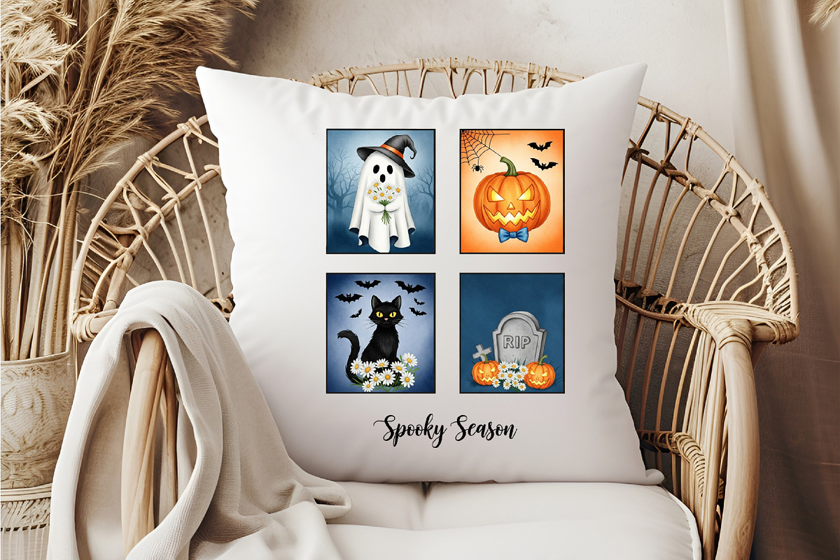 Halloween Spooky Season PNG, an Illustration by DreamCafeArt (Photo 6 of 6)
