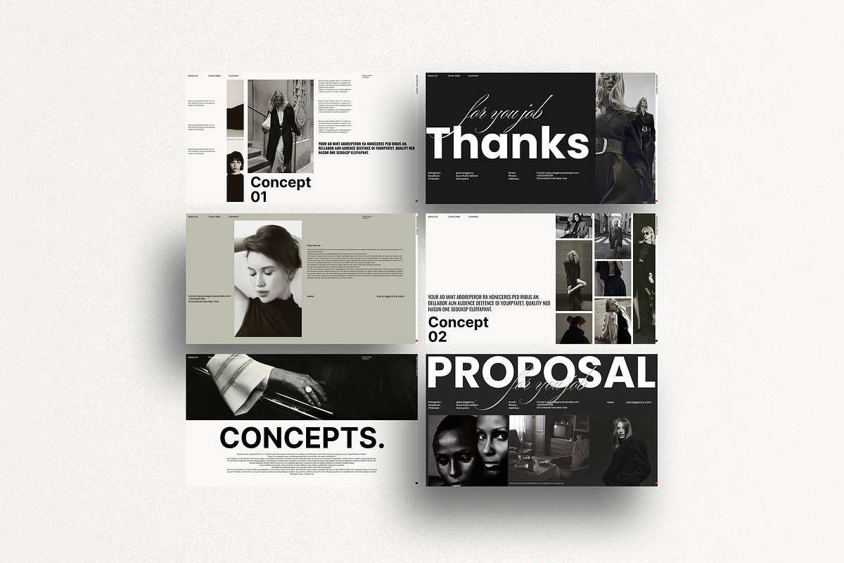 Aura Proposal, a Presentation Template by Aura Agency (Photo 6 of 10)