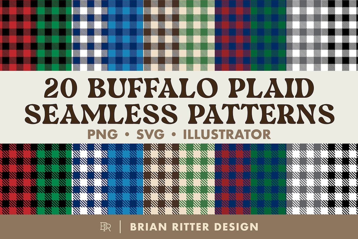 Pattern Bundle, a Pattern Graphic by Brian Ritter Design (Photo 7 of 10)