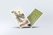 Tarot Card Mock-Up, an Advertising Mockup by DesignRushMarket (Thumbnail 7 of 8)