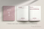 Self-Love Challenge Workbook | Canva, a Magazine Template by Designs by Darowan (Thumbnail 3 of 10)