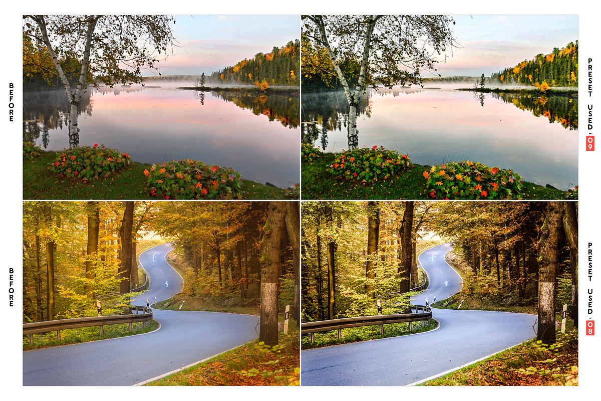 HDR Landscape Lightroom Presets, an Action Add-On by Effect-Hub (Photo 3 of 13)
