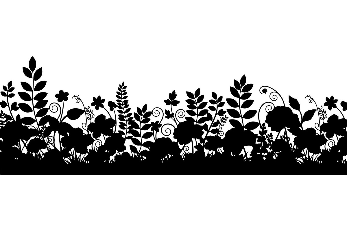 Botanical Floral Border, an Object Graphic by Creativeshirt (Photo 6 of 20)