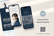 Personal Brand Website Template, a Landing Page Template by batang (Thumbnail 2 of 5)
