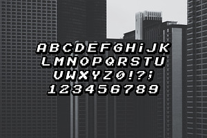 Pixel Font / 8-bit Fonts.