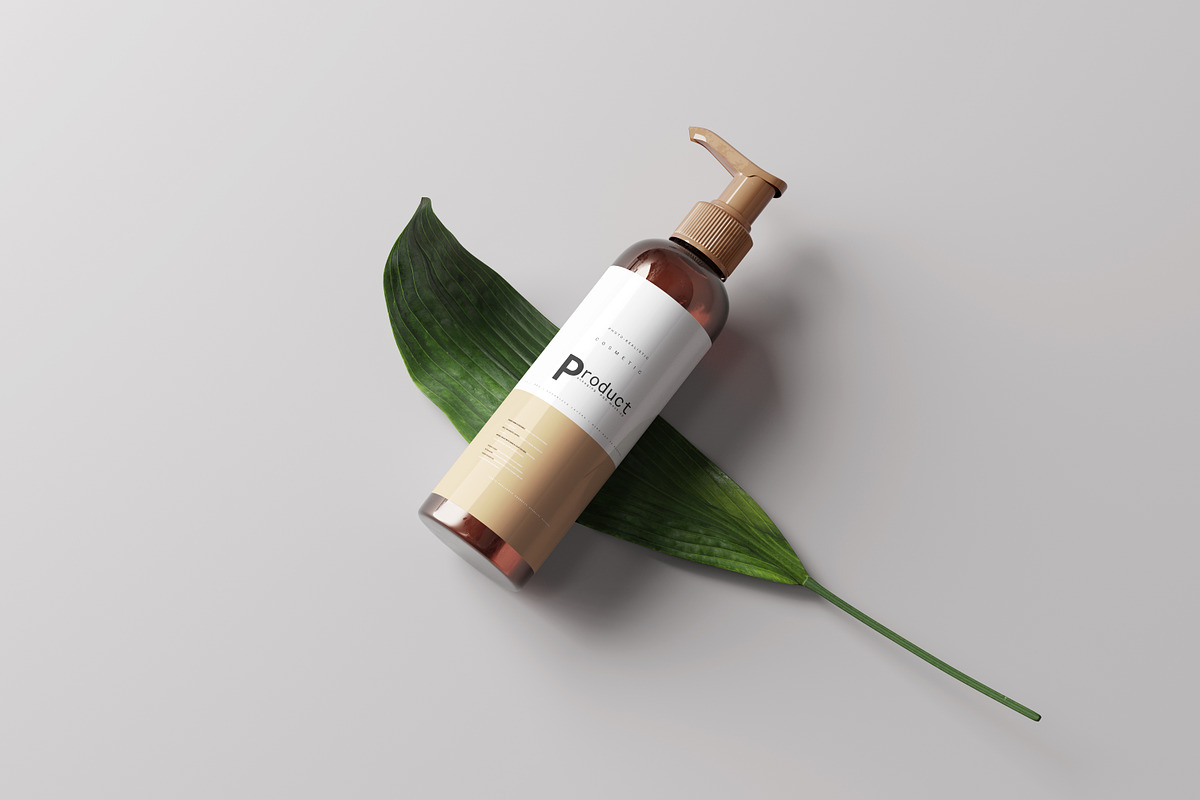 Pump Dispenser Mockup, a Cups & Container Mockup by pmvch (Photo 5 of 10)