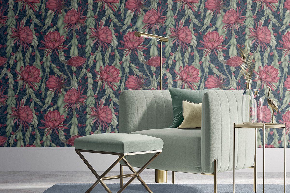 Floral Aesthetic Vintage Patterns, a Pattern Graphic by Alisa Fimen Design (Photo 6 of 13)