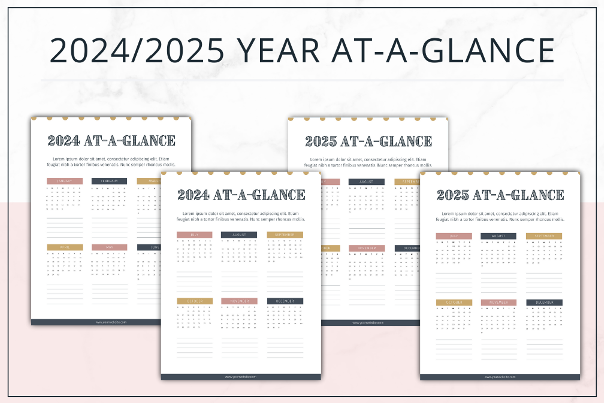 Planner Templates | Canva Vintage, a Stationery Template by Lady Boss Studio (Photo 3 of 8)