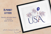 Patriotic Clipart Bundle, a Seasonal Illustration by Maggie Stilwell Design (Thumbnail 7 of 16)