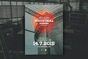 Industrial Flyer PSD Template, a Flyer Template by M K GRAPHICS (Thumbnail 1 of 2)