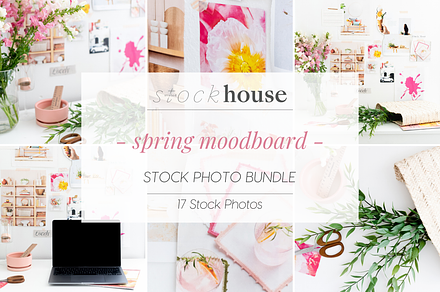 Spring Moodboard Styled Stock Photos, an Arts & Entertainment Photo by Styled Stock House