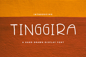TINGGIIRA FONT BOOK & CHILDISH
