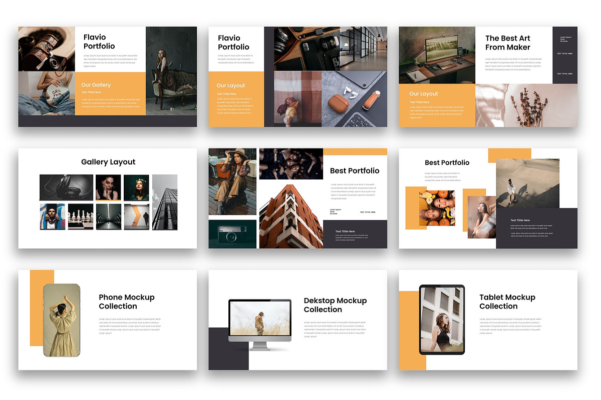 Flavio– Business PowerPoint Template, a Presentation Template by kreatifreya (Photo 5 of 5)