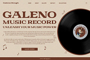 Galeno Rough, a Serif Font by Craft Supply Co. (Thumbnail 3 of 8)