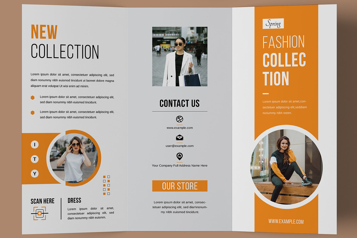 Minimal Trifold brochure, a Brochure Template by MightyDesign (Photo 3 of 7)