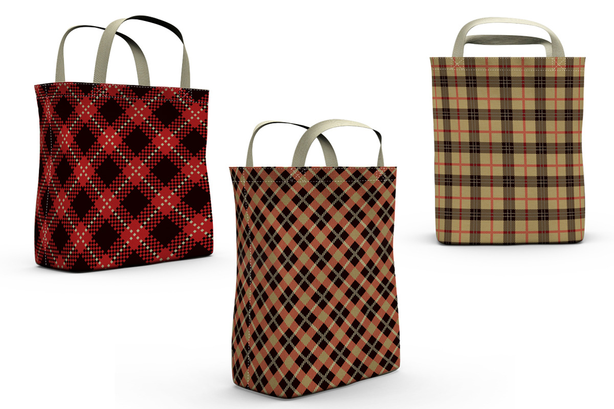 Seamless Tartan Pattern Part-01, a Pattern Graphic by Vectorchoice (Photo 7 of 7)