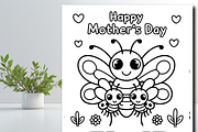Cute Bugs and Insects Mother's Day, a Seasonal Illustration by Design Zone (Thumbnail 4 of 5)