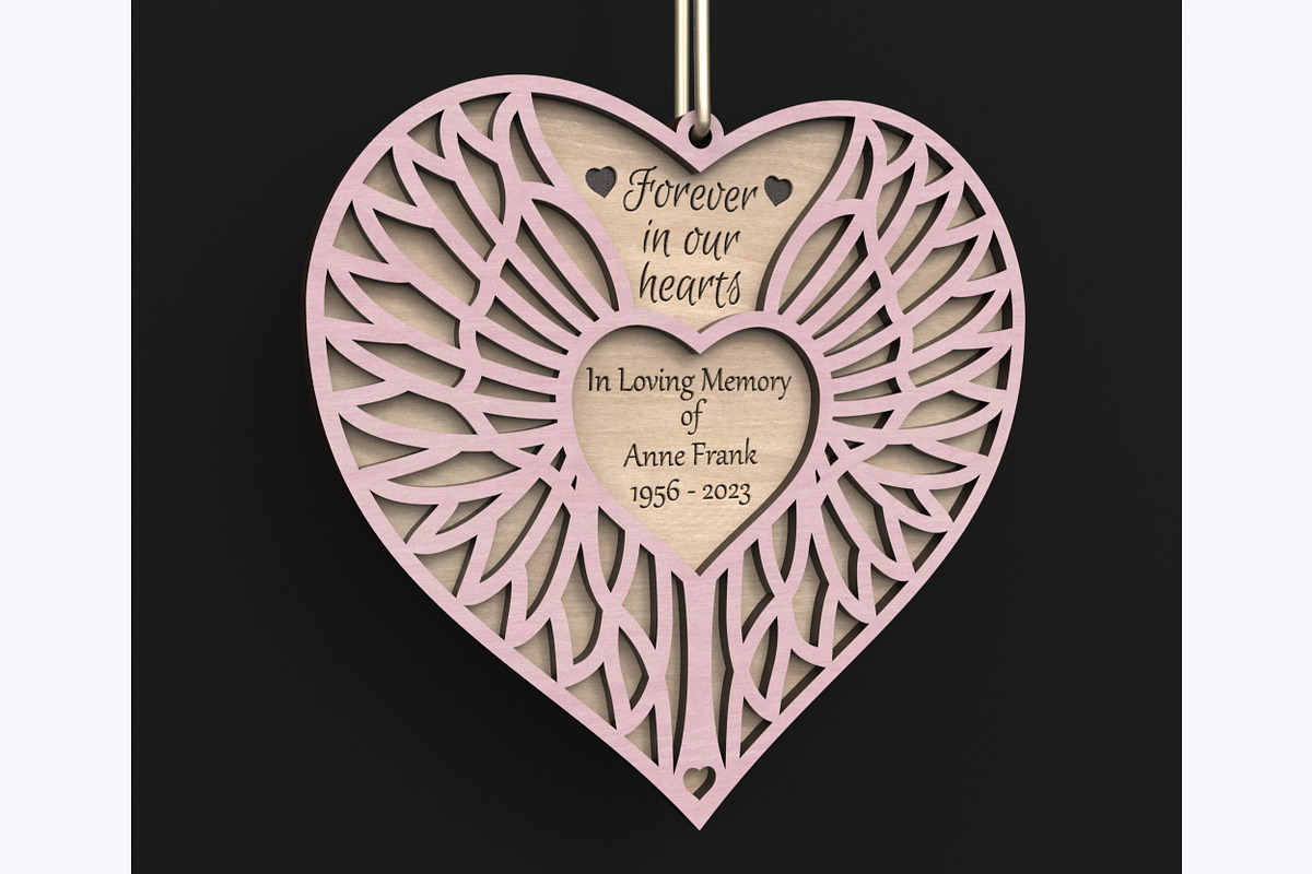 Personalized Angel Wing Memorials, an Object Graphic by ThemeXDigital (Photo 4 of 7)