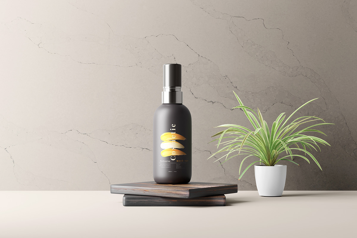Spray Bottle Mockups, a Cups & Container Mockup by pmvch (Photo 8 of 11)