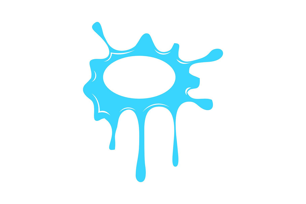 WATER SPLASH LOGO, a Branding & Logo Template by Studio Grapich88