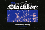 Black Great Typeface, a Blackletter Font by alit design (Thumbnail 3 of 20)