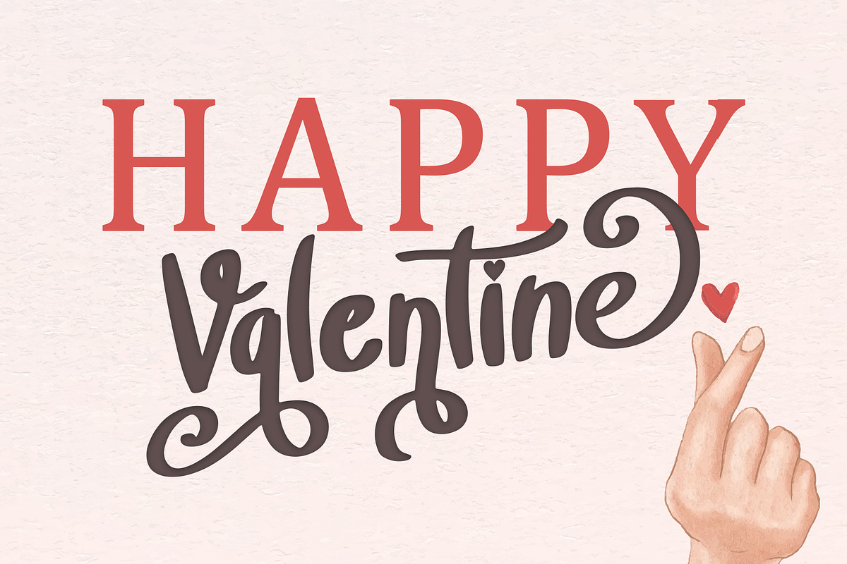 Valentine Mine-Modern Calligraphy, a Script Font by alifryanzulfikar (Photo 5 of 7)