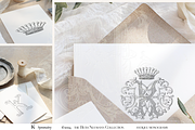 Antique Vintage Monogram Initial K, an Object Graphic by Antique Monograms (Thumbnail 2 of 4)